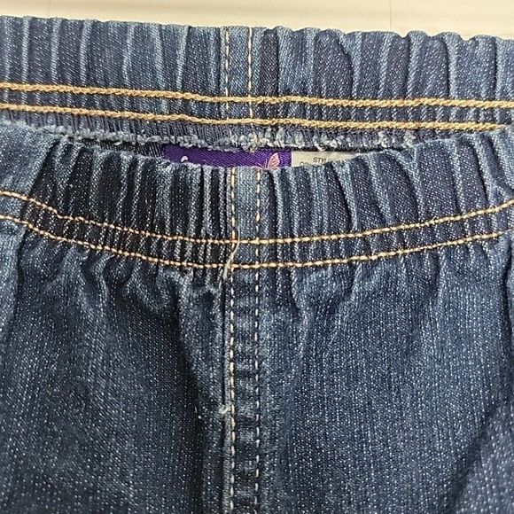 Just My Size Pull On Women's Bootcut Jeans Size XL Elastic Waist Denim 30x30 - Picture 6 of 8